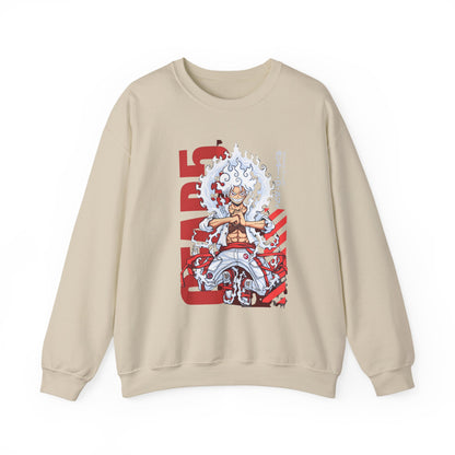 Monkey D. Luffy One Piece Sweatshirt – 100% Cotton Anime Pullover for True Fans