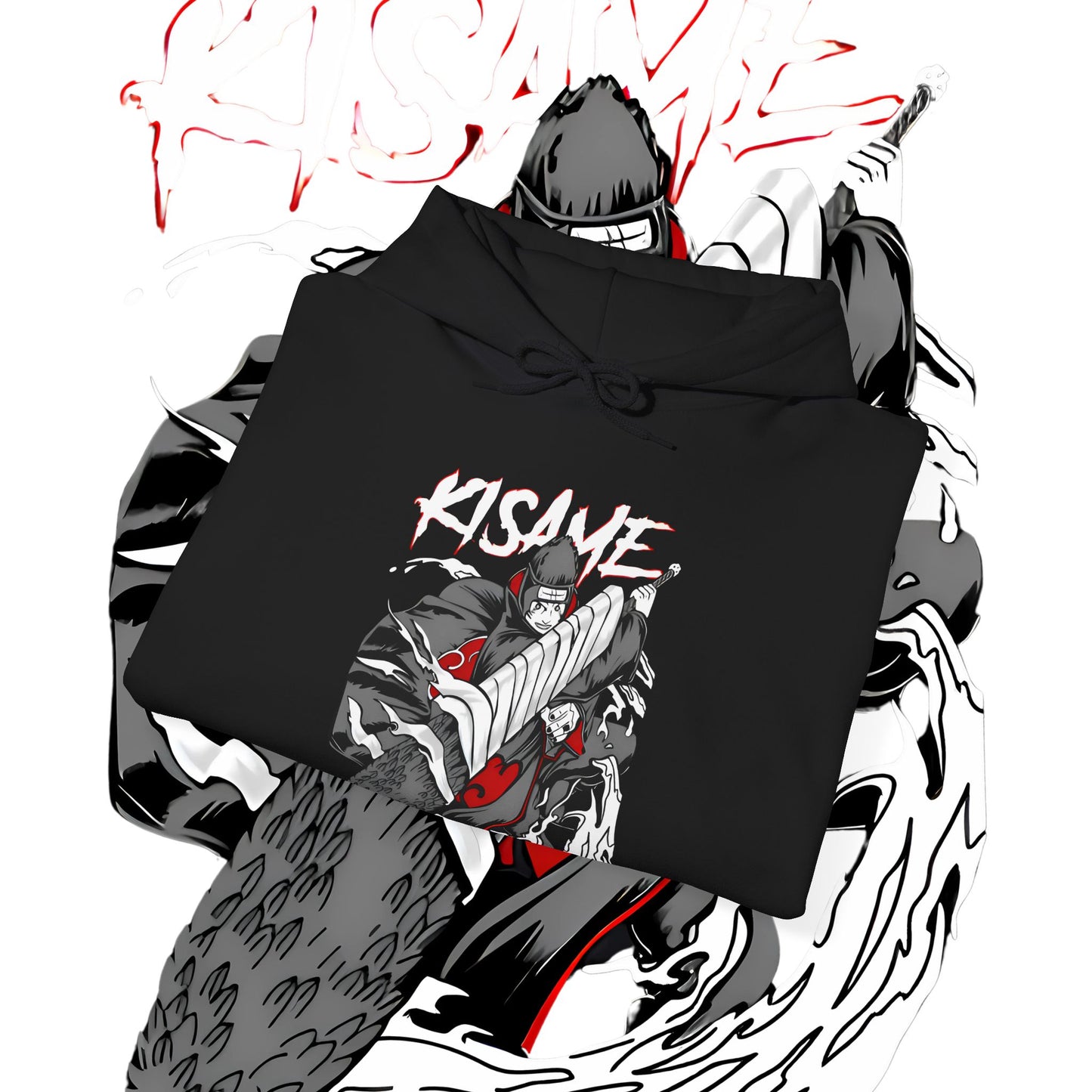 Kisame Hoshigaki Naruto Hoodie | 100% Cotton Anime Streetwear