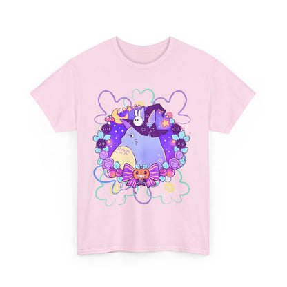 Totoro Mage T-Shirt – 100% Cotton Fantasy Ghibli Anime Tee