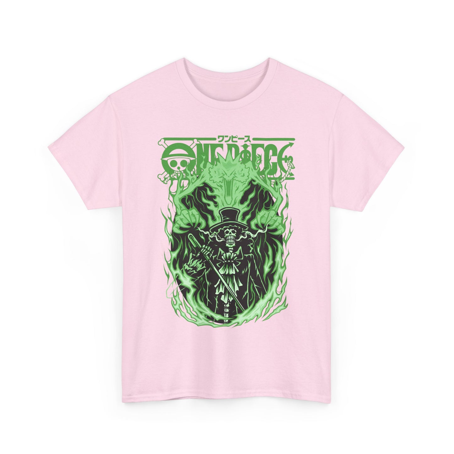 Brook One Piece T-Shirt – 100% Cotton Anime Tee for Soul King Fans