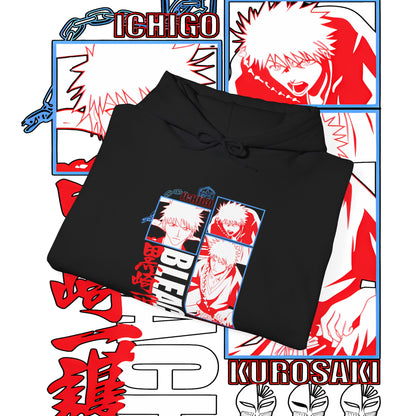 Bleach Ichigo Cotton Hoodie – Anime Streetwear Style