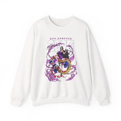 Boa Hancock Sweatshirt – 100% Cotton One Piece Anime Pullover for Fans