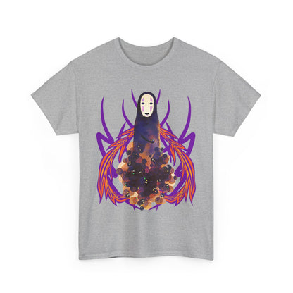 No Face T-Shirt – 100% Cotton Studio Ghibli Spirited Away Anime Tee