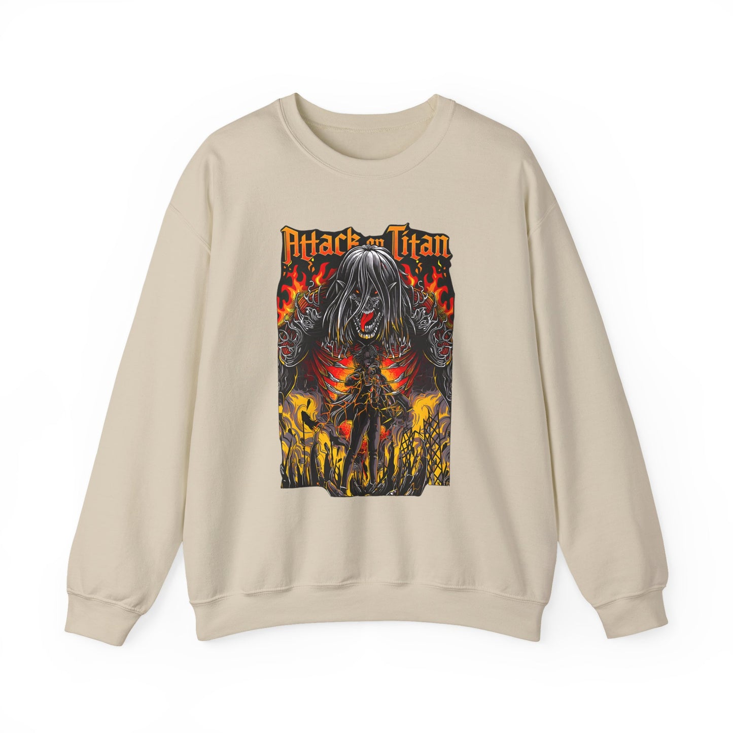 Eren Jaeger Sweatshirt – 100% Cotton Attack on Titan Anime Pullover