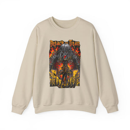 Eren Jaeger Sweatshirt – 100% Cotton Attack on Titan Anime Pullover