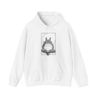 Totoro Night Dreams Hoodie – 100% Cotton Studio Ghibli Sweatshirt for Anime Fans