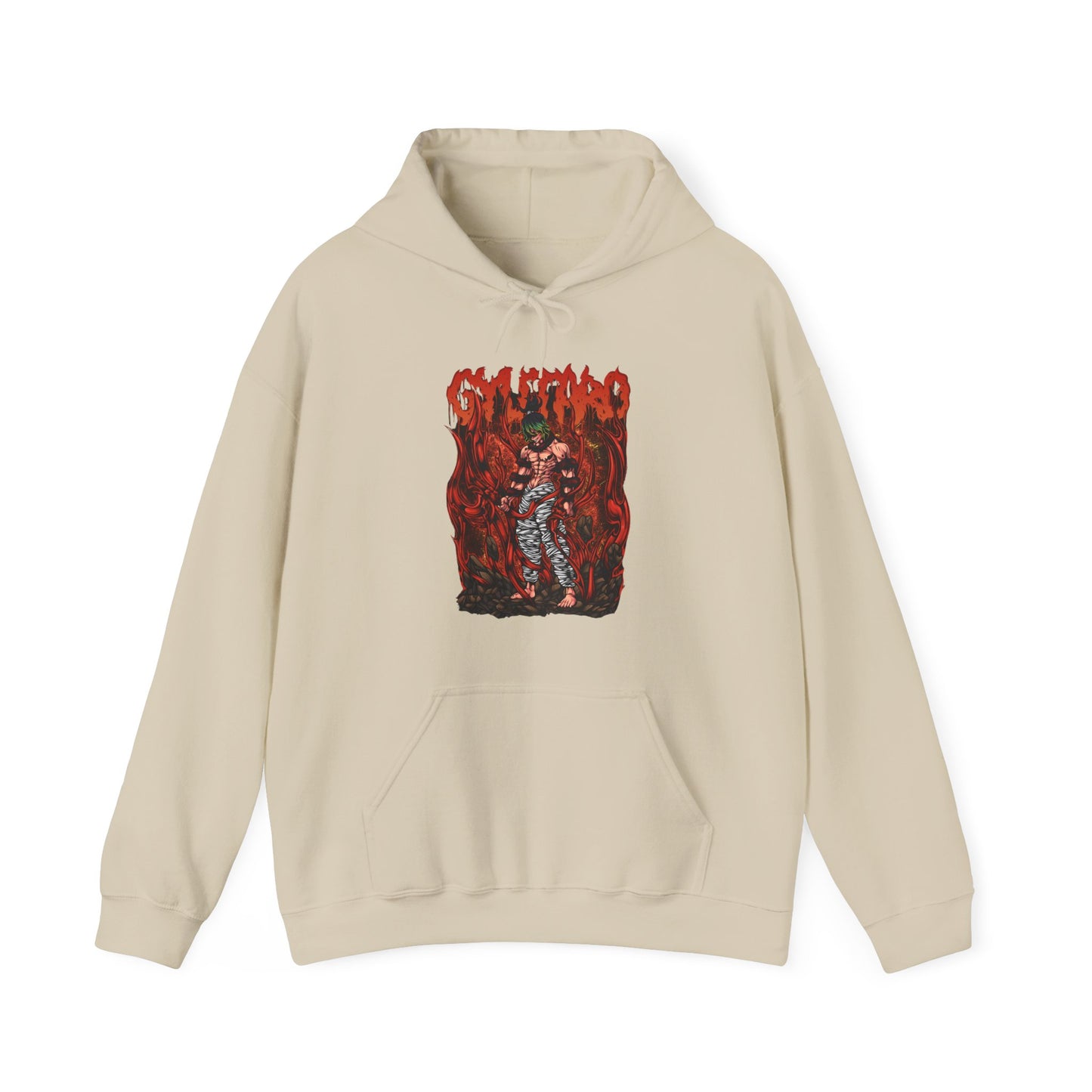 Gyutaro Demon Slayer Hoodie – 100% Cotton Anime Hoodie for Upper Moon Six Fans