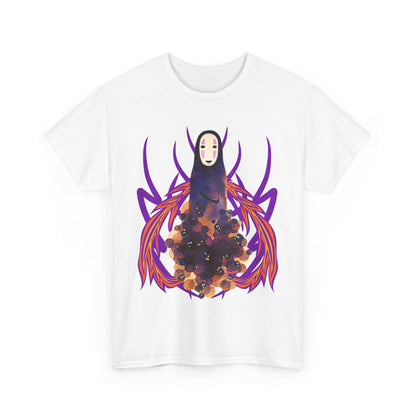 No Face T-Shirt – 100% Cotton Studio Ghibli Spirited Away Anime Tee