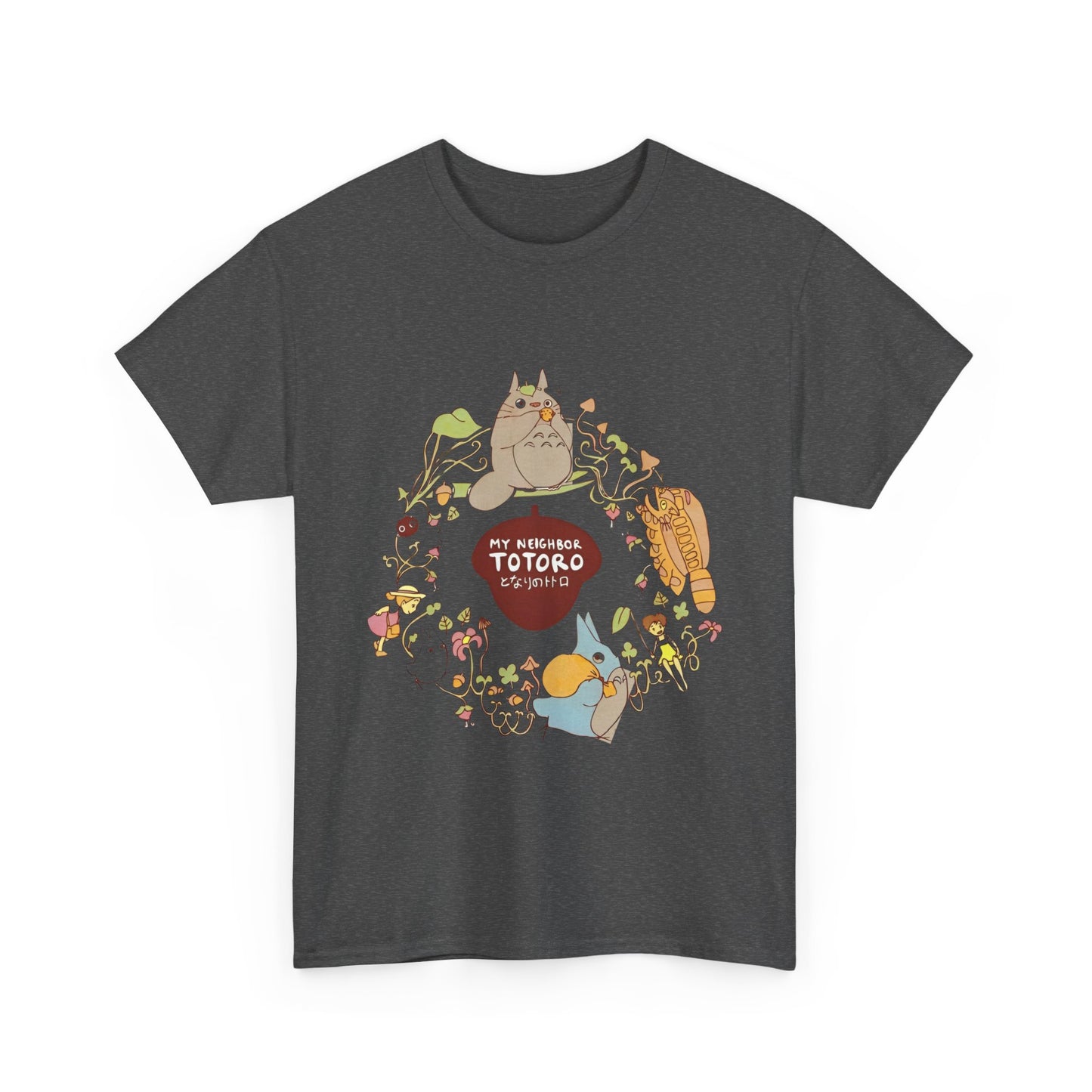 Princess Mononoke Characters Shirt – Ghibli Cotton Anime Tee