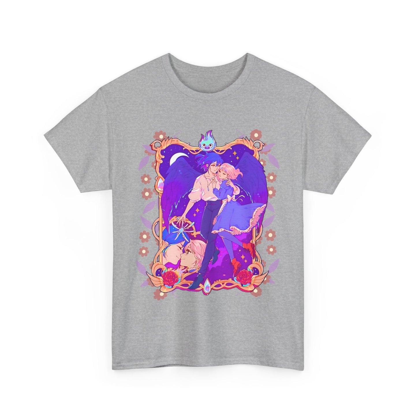 Howl’s Moving Castle Shirt – 100% Cotton Ghibli Anime T-Shirt