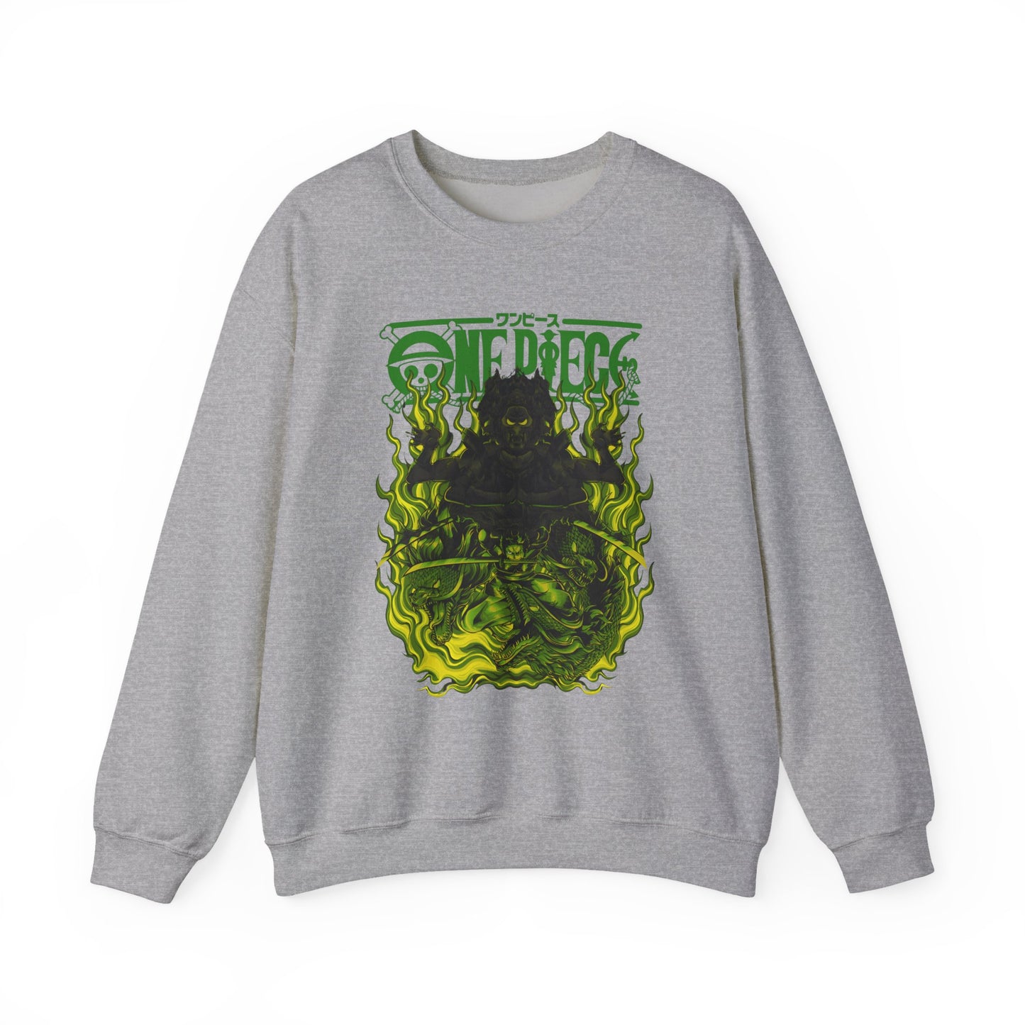 Roronoa Zoro One Piece Sweatshirt – 100% Cotton Anime Pullover for Swordsman Fans
