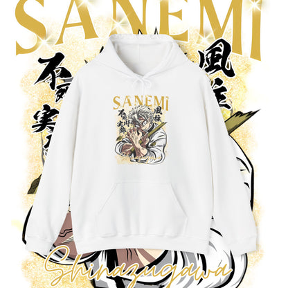 Sanemi Shinazugawa Hashira Hoodie – Premium 100% Cotton Anime Streetwear
