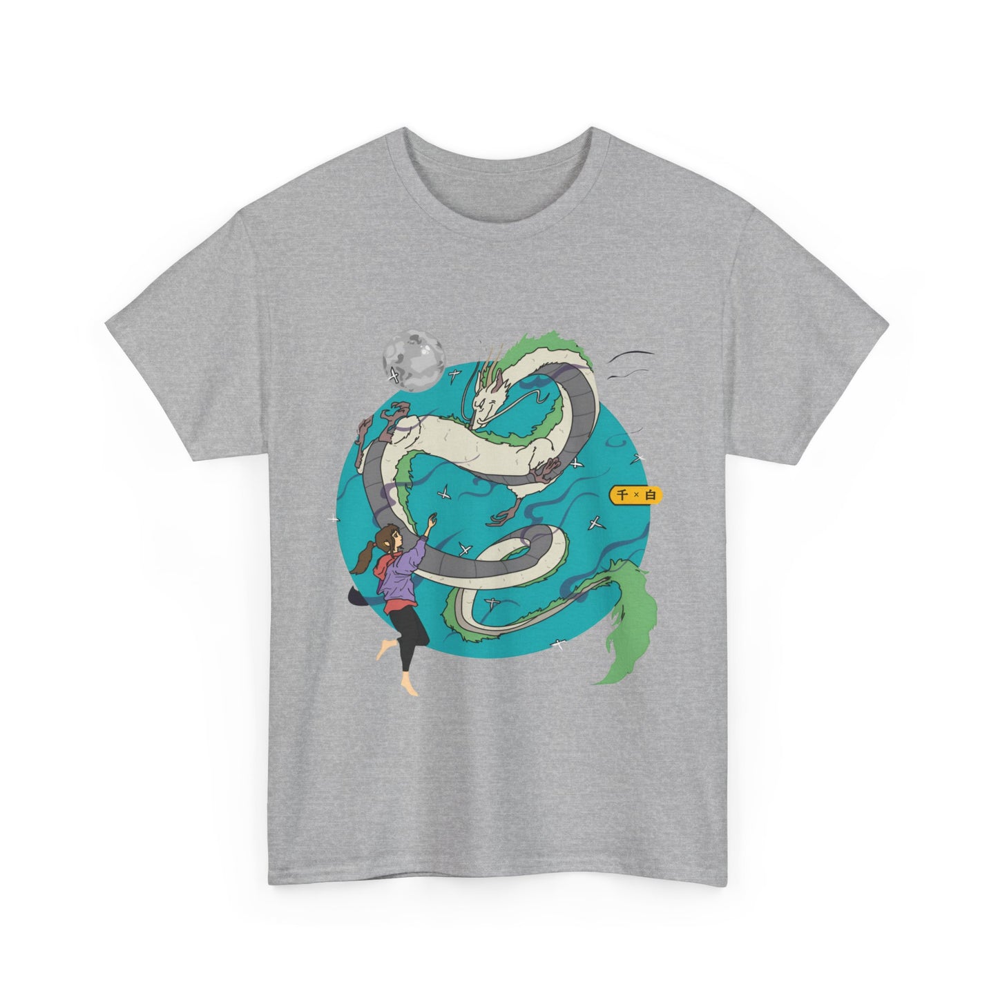 Spirited Away Art T-Shirt 100% Cotton | Studio Ghibli Anime Tee