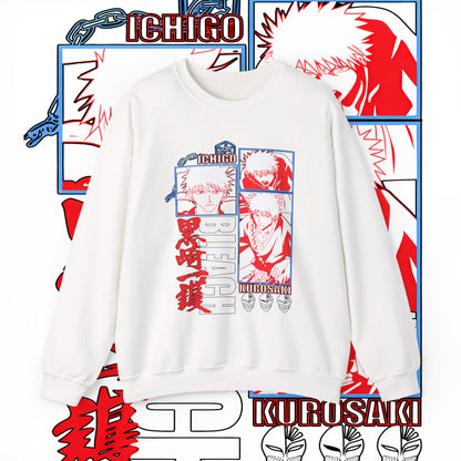 Bleach Ichigo 100% Cotton Anime Sweatshirt
