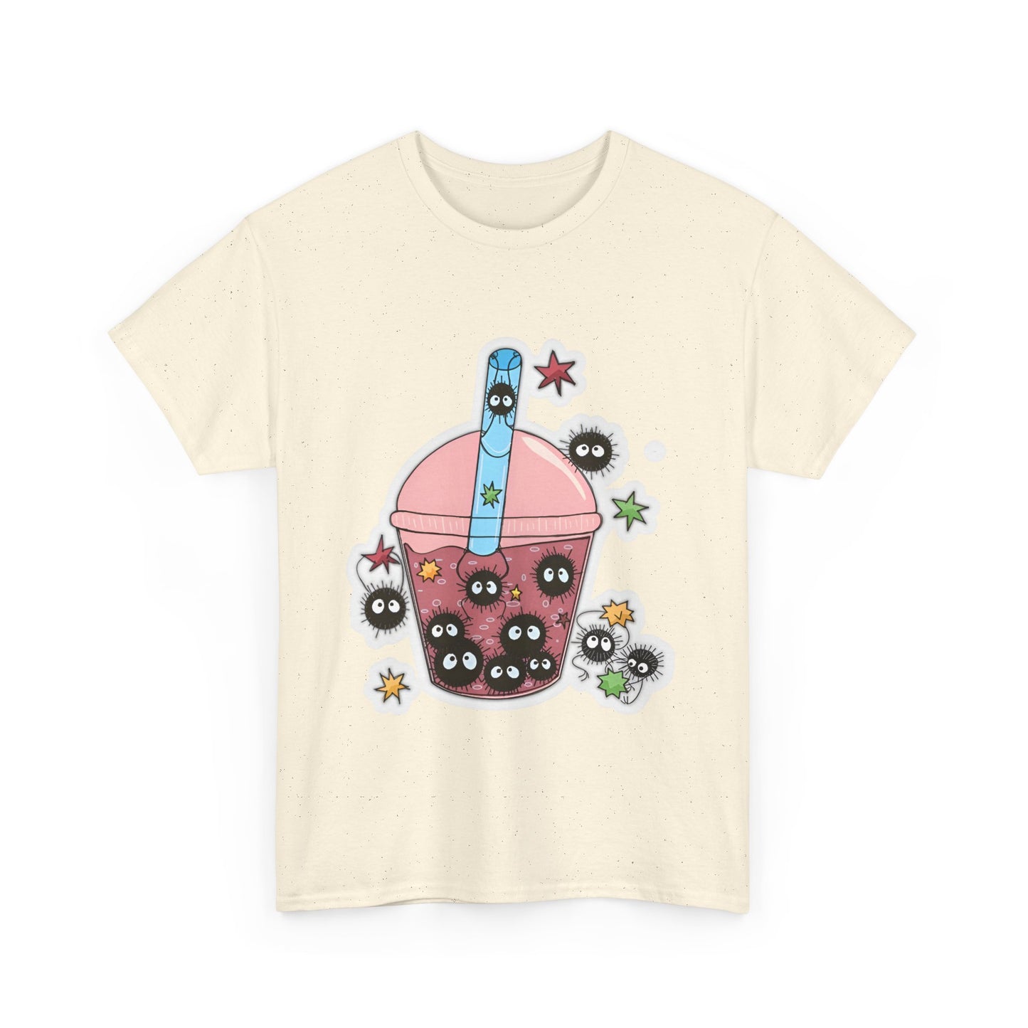 Soot Sprite Smoothie T-Shirt | 100% Cotton Studio Ghibli Anime Tee