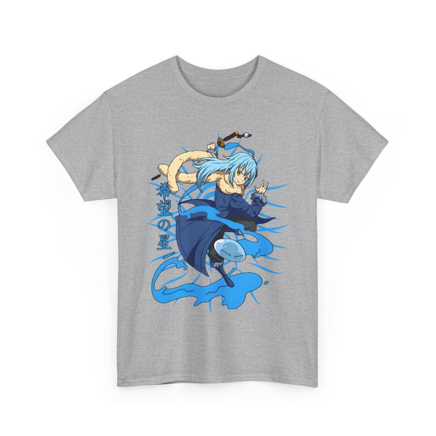 Rimuru Tempest T-Shirt – 100% Cotton Anime Tee from That Time I Got Reincarnated as a Slime