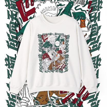 Rock Lee Naruto Anime Sweatshirt 100% Cotton