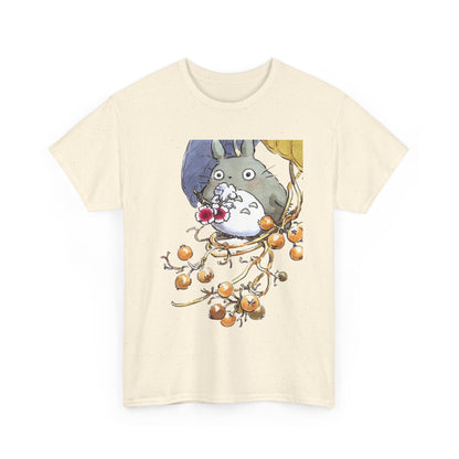 Totoro Sweet Art Shirt – Cute Studio Ghibli Cotton T-Shirt for Anime Fans