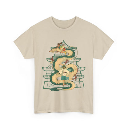 Haku Spirited Away T-Shirt – 100% Cotton Studio Ghibli Anime Shirt for Fans