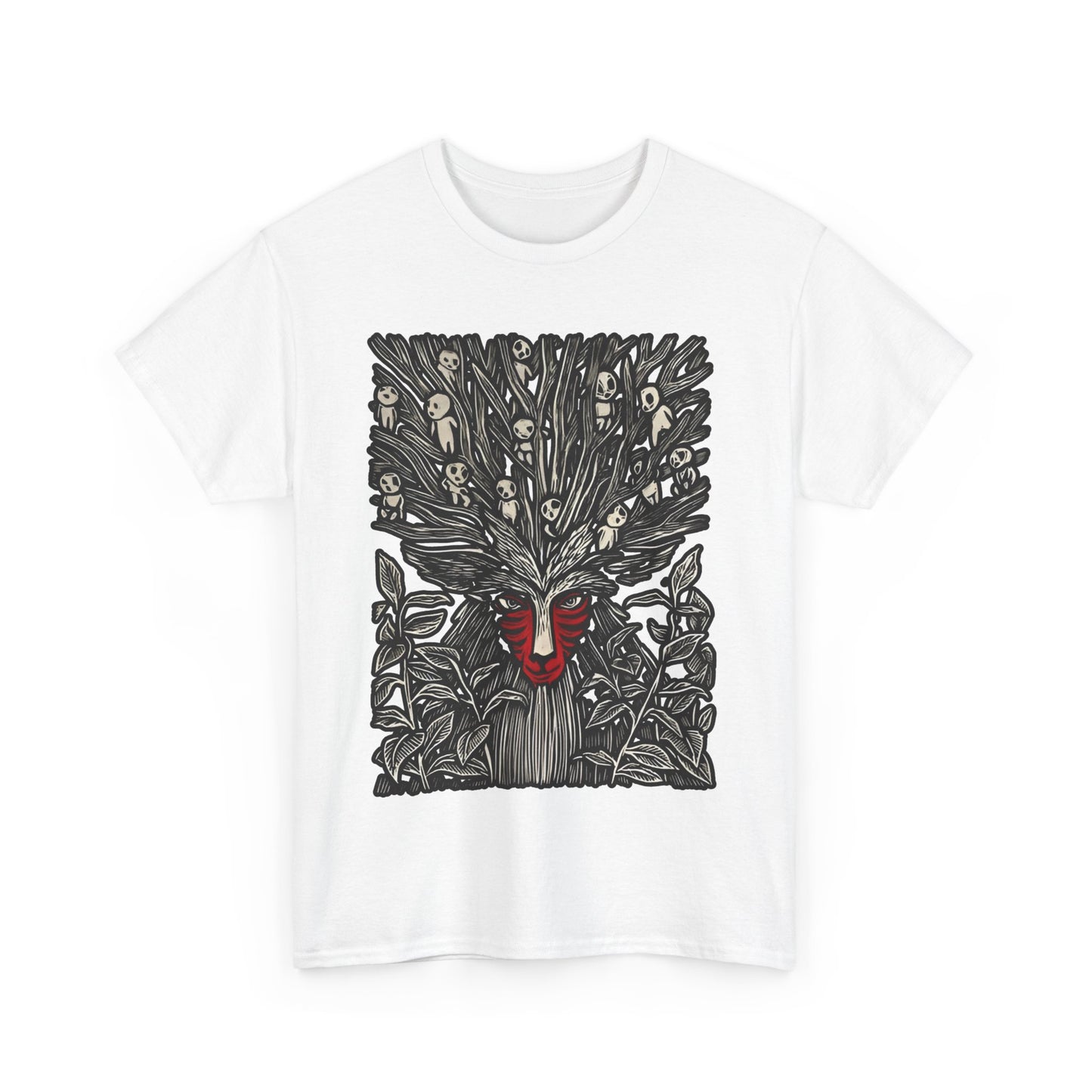 Forest Spirit Studio Ghibli T-Shirt – 100% Cotton Anime Tee for Ghibli Fans