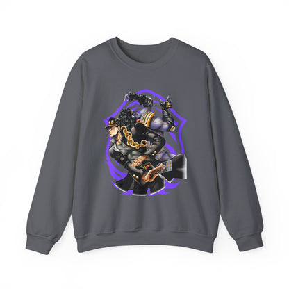 Jotaro Kujo Sweatshirt – 100% Cotton JoJo's Bizarre Adventure Anime Pullover