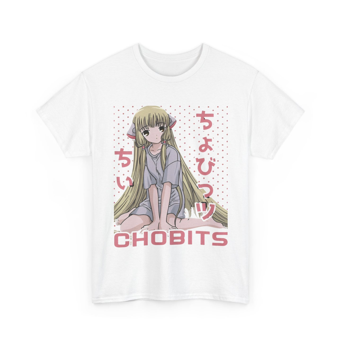 Chii and Freya Chobits T-Shirt – 100% Cotton Anime Shirt Featuring CLAMP’s Iconic Persocoms