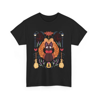 Jiji Collage T-Shirt – 100% Cotton Studio Ghibli Cat Tee