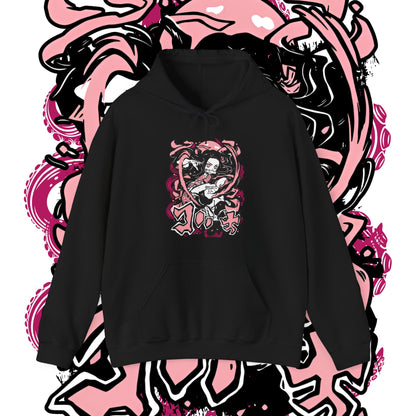 Nezuko Kamado Waifu Hoodie | Demon Slayer Art | 100% Cotton Anime Hoodie