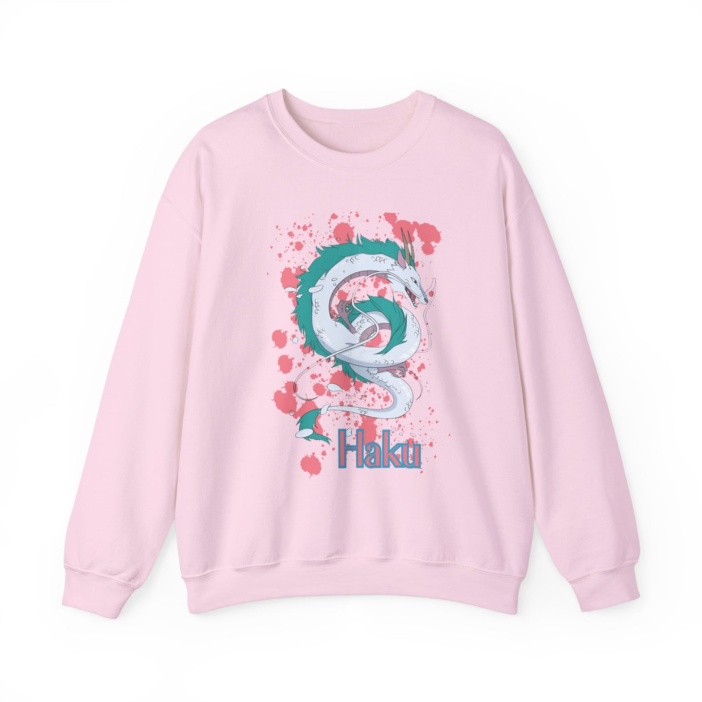 Haku Spirited Away Sweatshirt – 100% Cotton Studio Ghibli Dragon Spirit Pullover