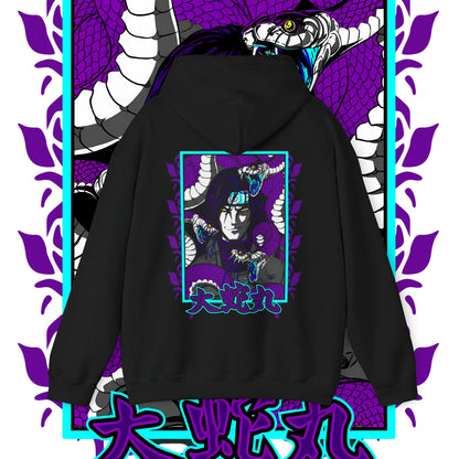 Orochimaru Naruto Back Print Hoodie – Premium Cotton Anime Streetwear