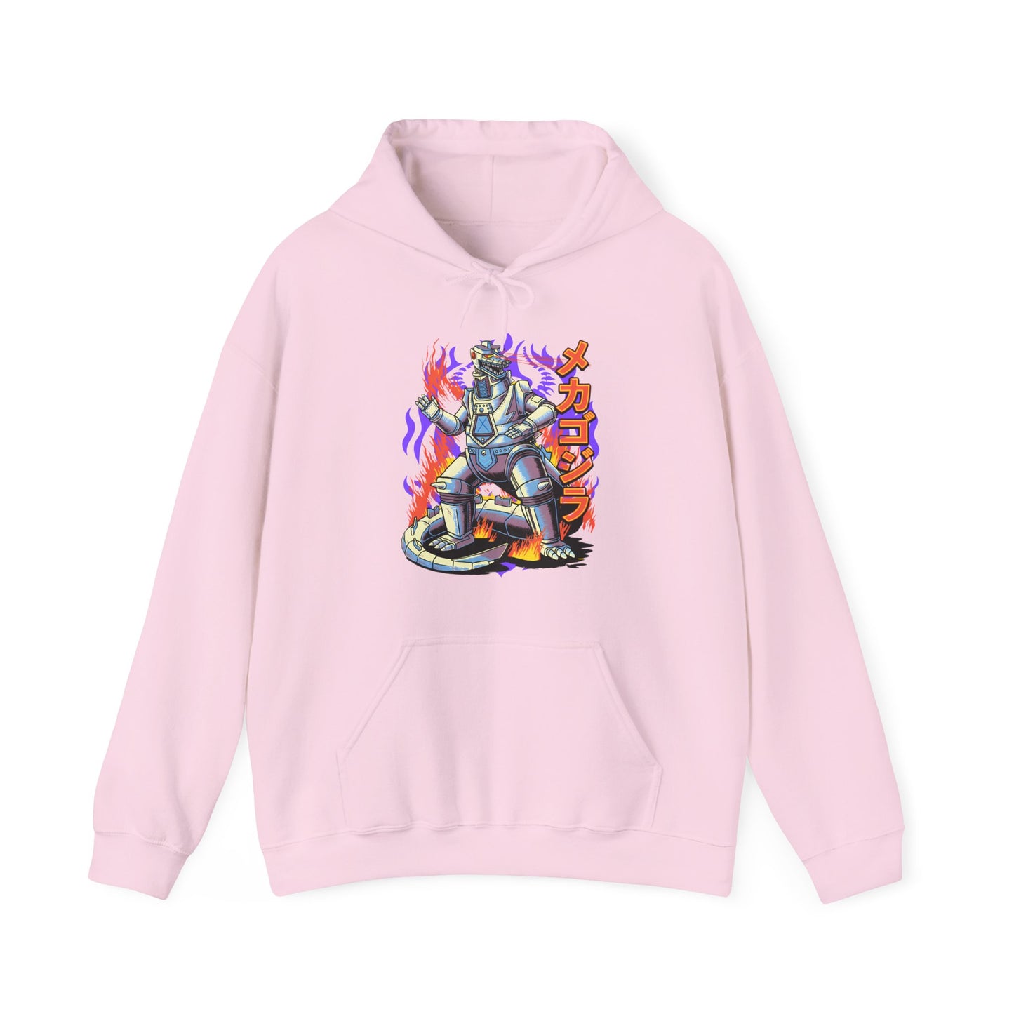 Mechagodzilla Kaiju Hoodie – 100% Cotton | Monsterverse Anime Streetwear for Kaiju Fans