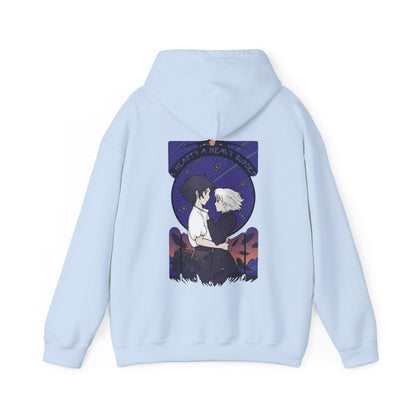 Howl and Sophie Couple Back Print Hoodie – 100% Cotton Studio Ghibli Hoodie from Howl’s Moving Castle