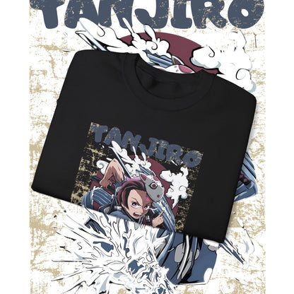 Tanjiro Wind Mask Demon Slayer Cotton Sweatshirt