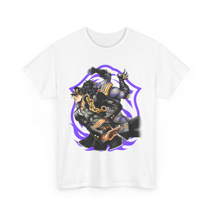 Jotaro Kujo T-Shirt – 100% Cotton JoJo's Bizarre Adventure Anime Tee for Fans
