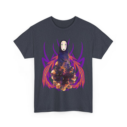 No Face T-Shirt – 100% Cotton Studio Ghibli Spirited Away Anime Tee