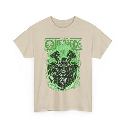 Brook One Piece T-Shirt – 100% Cotton Anime Tee for Soul King Fans