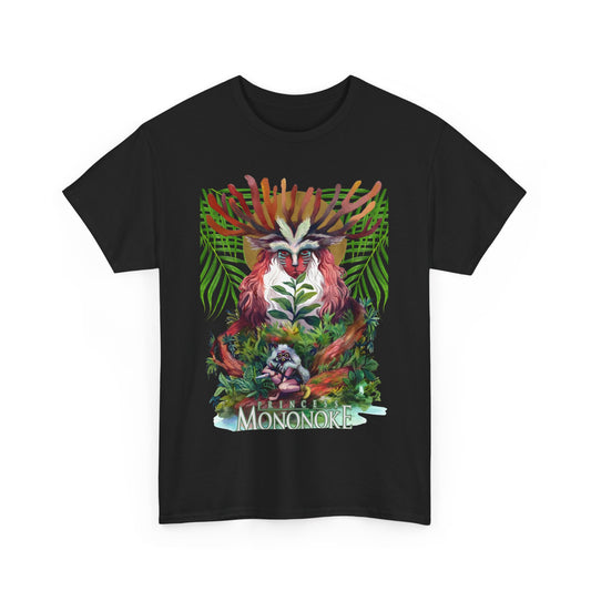 Forest Spirit T-Shirt 100% Cotton Princess Mononoke Studio Ghibli Tee