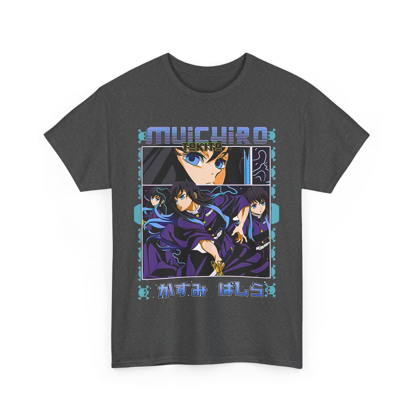 Muichiro Tokito Demon Slayer T-Shirt – 100% Cotton Anime Tee for Mist Hashira Fans