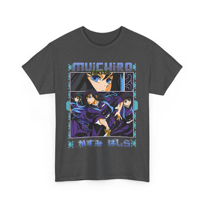 Muichiro Tokito Demon Slayer T-Shirt – 100% Cotton Anime Tee for Mist Hashira Fans