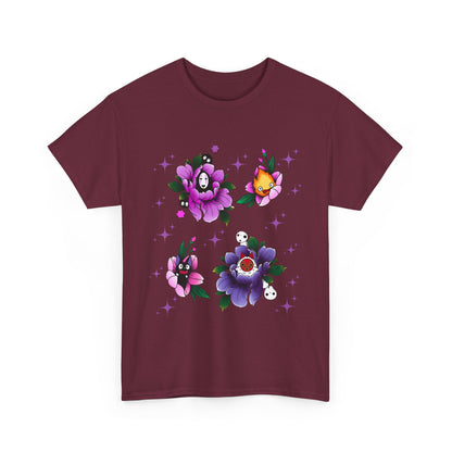 Cute Ghibli Characters T-Shirt – 100% Cotton Studio Anime Tee