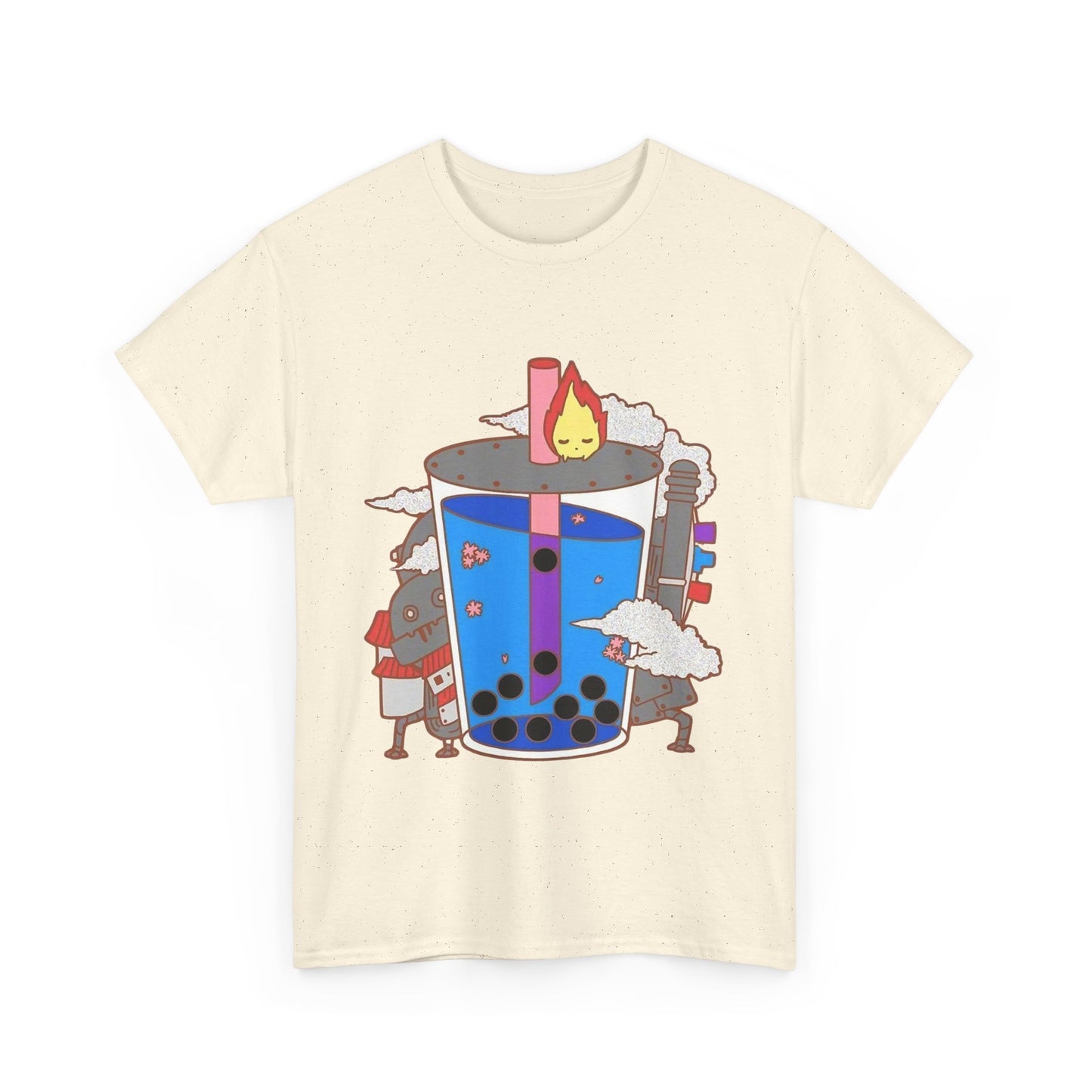 Howl’s Moving Castle Smoothie T-Shirt | 100% Cotton Studio Ghibli Anime Tee