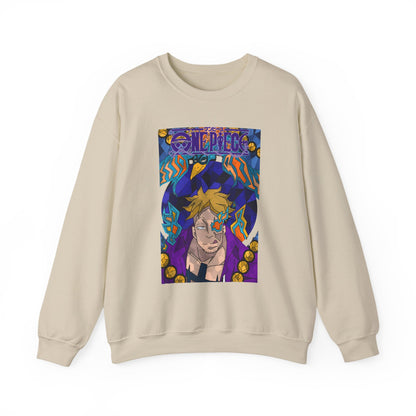 Marco the Phoenix One Piece Sweatshirt – 100% Cotton Anime Pullover for Fans
