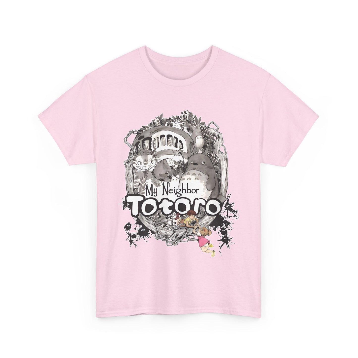 Totoro Anime Art T-Shirt | 100% Cotton Studio Ghibli Graphic Tee