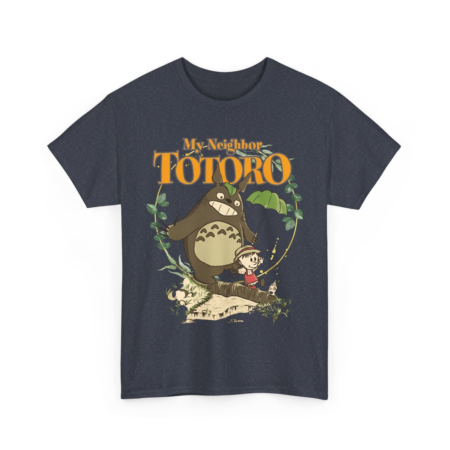 My Neighbor Totoro Cute T-Shirt 100% Cotton Studio Ghibli Tee