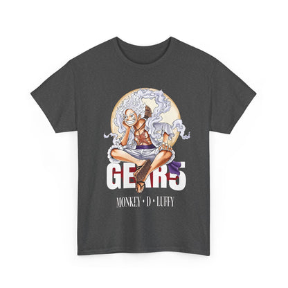Monkey D. Luffy Gear 5 T-Shirt – 100% Cotton Anime Tee | One Piece Fan Apparel