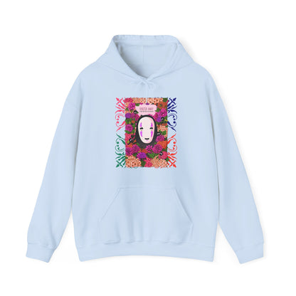 No Face Spirited Away Hoodie – 100% Cotton Gildan 18500 | Studio Ghibli Anime Hoodie