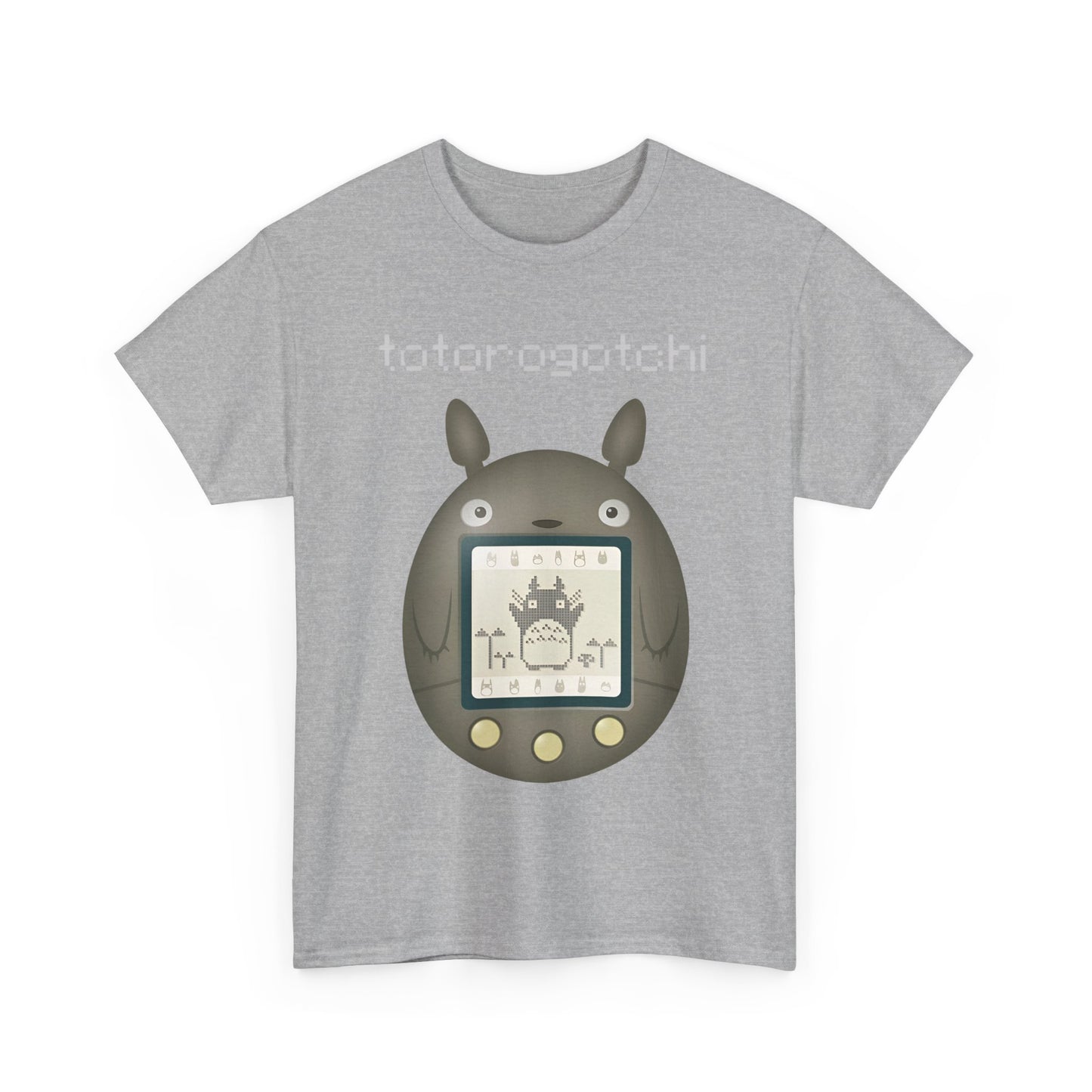 Totoro Tamagotchi T-Shirt | 100% Cotton Studio Ghibli Anime Tee