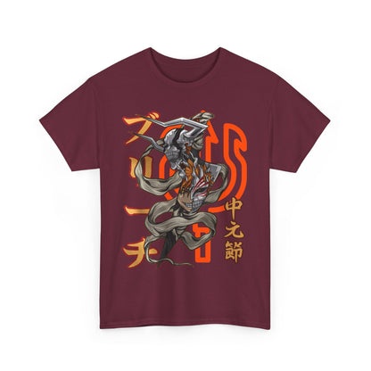 Ichigo Kurosaki Bleach T-Shirt – 100% Cotton Anime Tee for Soul Reaper Fans
