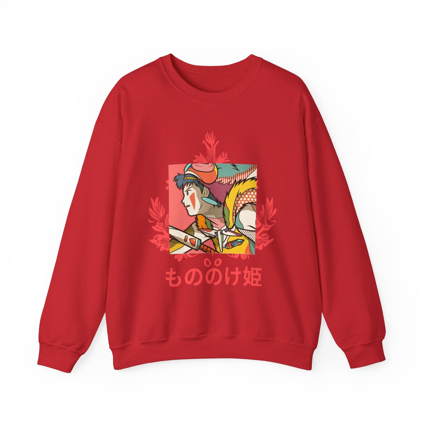 Princess Mononoke Studio Ghibli Sweatshirt – 100% Cotton Anime Pullover for True Ghibli Fans