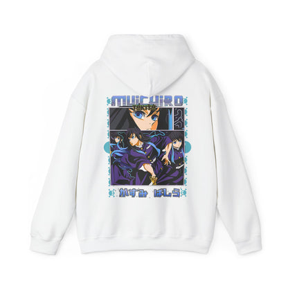 Muichiro Tokito Demon Slayer Back Print Hoodie – 100% Cotton Anime Hoodie for Mist Hashira Fans